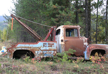 Old tow truck